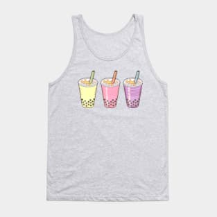 Pixel Bubble Tea Tank Top